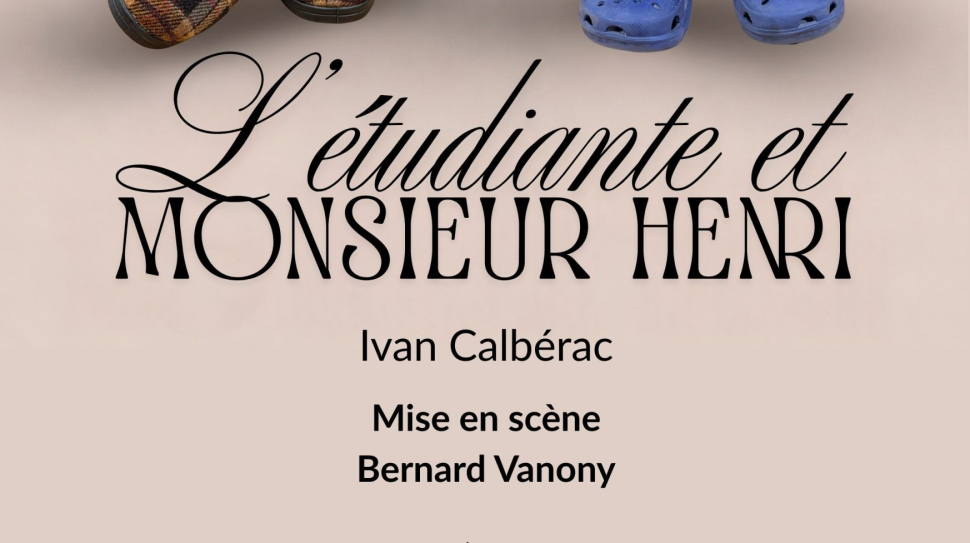 Affiche l’Etudiante et Monsieur Henri (60 x 88 cm) - .